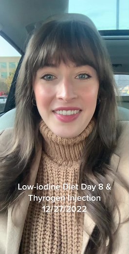 Low-iodine Diet Day 8 & Thyrogen Injection # 1 #thyroid #thyroidcancer #thyroidcancerawarness #lowiodinediet