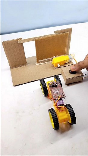 "DIY Electric Gate Using DC Motor – Simple and Easy Project"