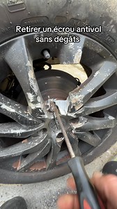 Retirer un boulon antivol sans degats | Elyacars