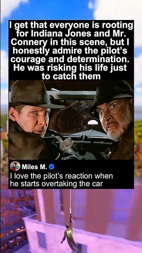 the pilot flew into a tunnel scene | Indiana Jones and the Last Crusade (1989)