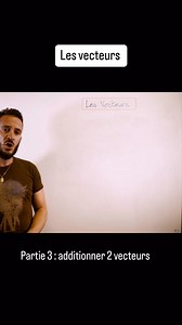 301K views · 5.1K reactions | Voici la partie 3 de la chanson sur les vecteurs qui montre comment additionner 2 vecteurs entre eux. #maths #leçon #lycée #vecteur #rap #apprendreautrement #reels #reelsinsta | A'Rieka Officiel | Facebook