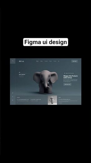 How to Create a Clean & Modern Website UI | UI/UX Design#figma #uidesign #uxdesign