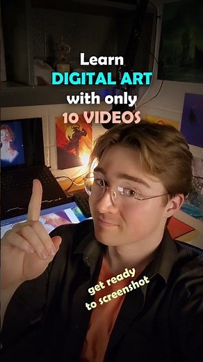 Learn Digital Art with only 10 Videos
