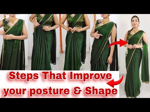 One Right Saree Draping Technique Can Change Your Personality | Saree Draping Tutorial