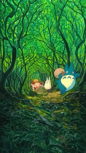 My neighbor totoro theme song whatsapp status I #anime #ghibli #totoro