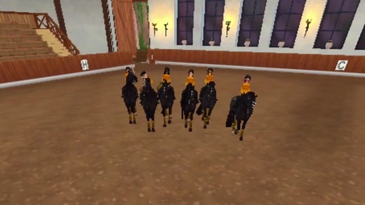 GET OVER HERE!! 😡😡 // #steelbees#dressage#sso#starstable#tiktok#horse