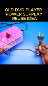 OLD DVD PLAYER POWER SUPPLAY REUSE IDEA #trending #diy #Trending | Howtomake01
