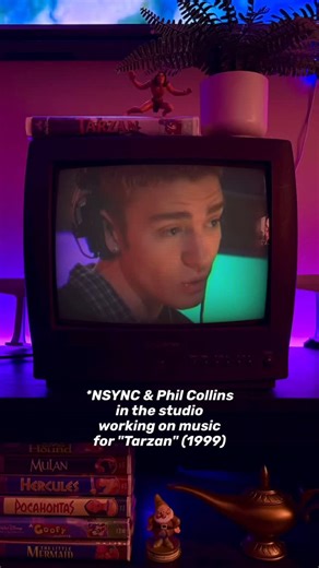 Stevie Fernando | *NSYNC and Phil Collins were honestly the dream team we didn’t know we needed. 🎶 #disney #disneylivin #tarzan #nsync #philcollins | Instagram