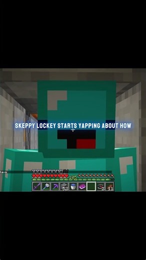 Technoblade trolls Skeppy...☠️🔥 #minecraft #viral #trending