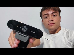 LOGITECH BRIO 4K (UNBOXING+CONFIGURACION) VALE LA PENA?