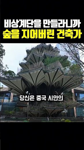 비상계단을 만들라니까 숲을 지어버린 건축가