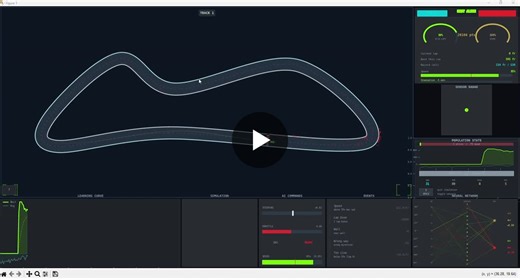#machinelearning #neuralnetworks #python #geneticalgorithm #neuroevolution #buildinpublic | Azevedo Tau