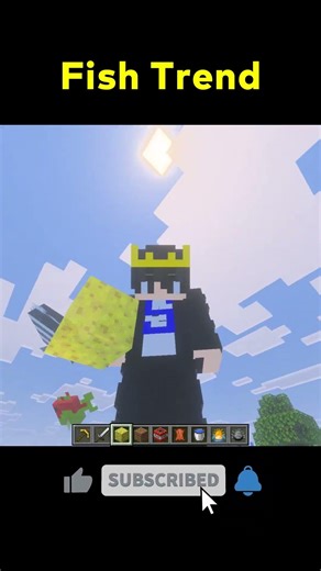Fish Trend 🐠 #skillshiftgaming #minecraft