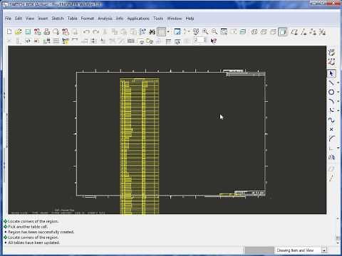 Pro E Drawing Tables and Repeat Regions