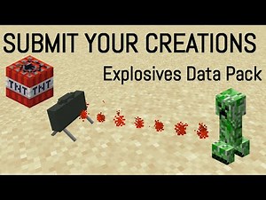 NEW Data Pack Challenge Series || Minecraft CLAYMORE Explosives Data Pack