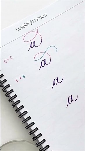 How To Flourish The Letter A In Calligraphy ✨ Using Flourish Formulas #calligraphy