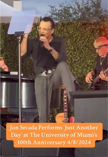 Jon Secada's 'Just Another Day' at University of Miami
