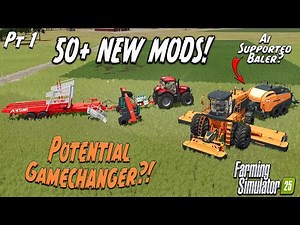 POTENTIAL GAMECHANGER? NEW MODS! FARMING SIMULATOR 25 (Review)