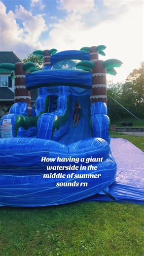 Take me back #summer #fypシ #waterslide #bestfriends | inflatable waterslides