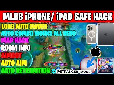 MLBB Most Premium Cheat Mod Menu for iOS Cheat | 100 % Safe Mobile Legends Hack for iPhone/Ipad