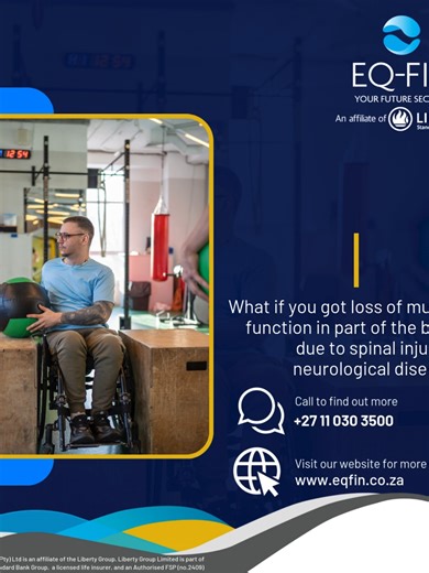 💙 Lifestyle Protection – Be Prepared for the What-Ifs 💙 Life can change in an instant. What if you experienced a loss of muscle function in part of your body due to a spinal injury or a neurological disease? How would that impact your lifestyle, your income, and your family’s future? Lifestyle Protection is designed to help protect the life you’ve worked so hard to build — when you need it most. Have the conversation today and make sure you and your family are covered. 📞 Chat to one of our fi