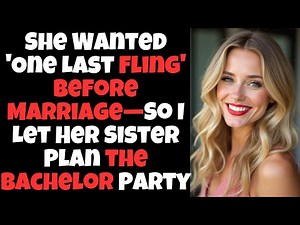 She Wanted 'One Last Fling' Before Marriage—So I Let Her Sister Plan the Bachelor Party!
