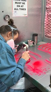 Popular for chinook, coho, lake trout and steelhead across Canada, anglers tend to have a soft spot for PINK fishing tackle. Here are a few Hot Spot flashers and Apex lures getting painted in our Lacombe, Alberta 🇨🇦 factory. #fishingtackle #madeincanada #hotspotflashers #apexlures #salmonlures #troutlures #canadianfishing | Len Thompson Lures