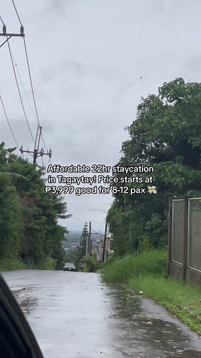 Affordable 22hr Staycation in Tagaytay for 8-12 Pax!