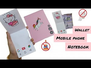 How to Make Flip Phone with Papers || no glue no tape paper crafts || Origami paper phone