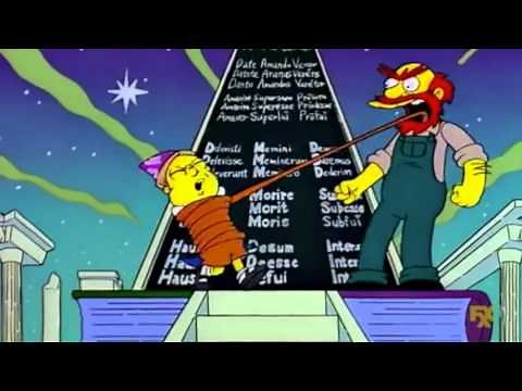The Simpsons - Groundskeeper Willie kills Martin (S7Ep06)