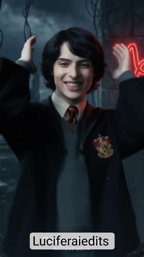 Mike dancing as harry potter | #harrypotter #strangerthings #mike #dance #dancevideo #ai