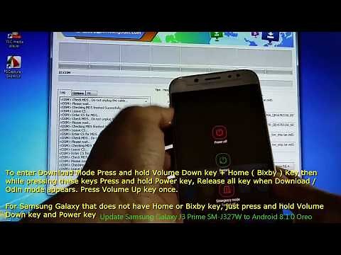 Update Samsung Galaxy J3 Prime SM-J327W to Android 8.1.0 Oreo