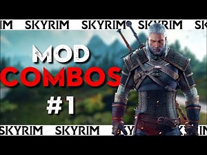 Transforming your Skyrim Character into a WITCHER! | Skyrim Mod Combos 1