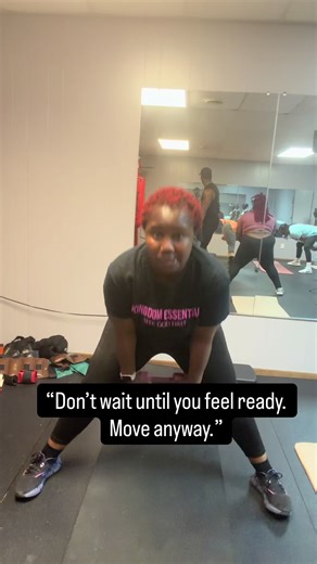 Some days it’s not about motivation. It’s about obedience. You showed up. You moved your body. And that alone is a victory. God honors movement—faith in action, effort in motion. Whatever you’re carrying, don’t let it keep you stuck. Take the step. Do the rep. Start again. 🙌🏽 💬 Comment “I MOVED” if you showed up today #GetOutAndDoSomething #FaithAndFitness #MoveWithPurpose #FaithInAction FitnessMotivation ChristianCreator WomenOfFaith StrongInSpirit WorkoutWithFaith DailyEncouragement