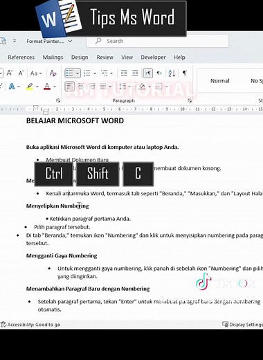 Format Painter Shortcut in Microsoft Word Explained
