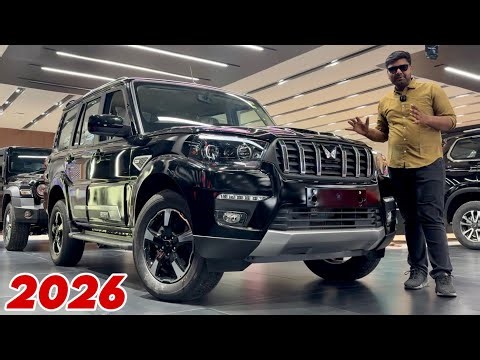 2026 SCORPIO CLASSIC S11 TOP MODEL I Black MAFIA SUV | NEW SCORPIO CLASSIC S11 2026 | SCORPIO S11
