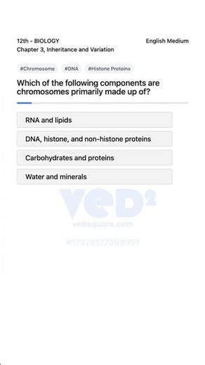 Chromosome Composition 12th Biology Inheritance Variation