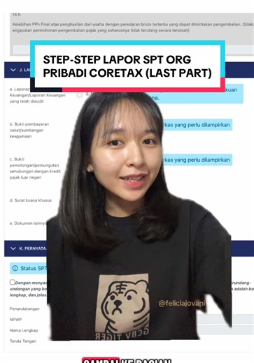 Cara Lapor SPT Tahunan Pribadi di Coretax 2025