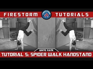 Parkour Tutorial 5: Spider Walk - best Handstand drill