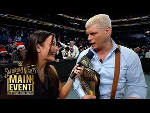 Cody Rhodes' emotional response to Cena's final match: Saturday Night's Main Event, Dec. 13, 2025