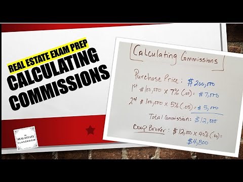 Real Estate Math Video #7b - Calculating Real Estate Commissions | Real Estate Exam Prep Videos