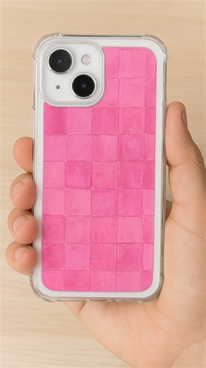 Insanely Beautiful Transparent Phone Case 🤍📱 | Viral Case Design!#aesthetic#reels