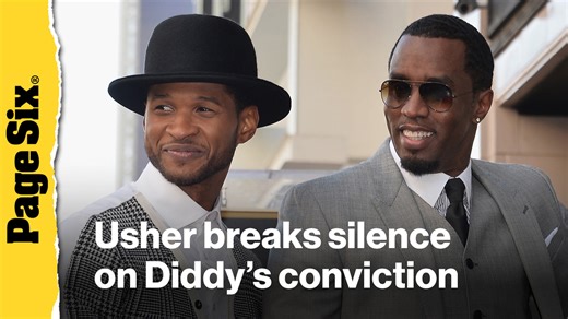Usher breaks silence on Sean 'Diddy' Combs' sex crimes conviction