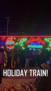 In case you missed it because of the CHILLY weather, the CPKC Holiday Train made a stop in Hasting’s last Friday night! With a spectacular show of holiday cheer, CPKC also awarded Hastings Family Service with a generous donation! #HolidayTrain #christmas2025 #hastings | Hastings Community TV