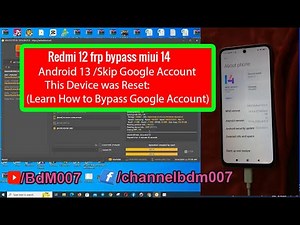 Redmi 12 frp bypass miui 14 unlock tool /redmi 12 frp bypass/redmi note 12 frp bypass miui 14