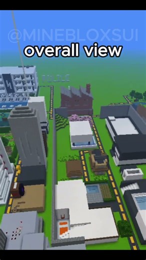 My city pt.1 #minecraft #shorts #trending #comment #truedialogue #build #city #edit #football