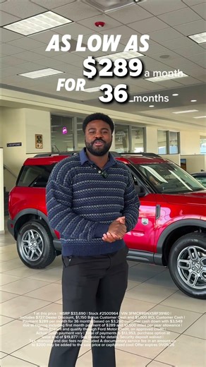 Wendle Ford | 🤝What's Your Deal-2025 Ford Bronco Sport 🤝| Spokane WA