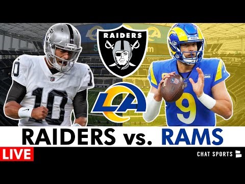 Raiders vs. Rams Live Streaming Scoreboard, Free Play-By-Play, Highlights, NFL Preseason Week 2