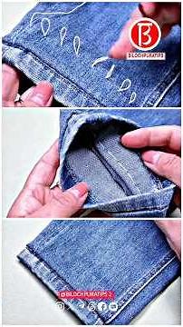 Shortening Trousers | Sewing Tips & Tricks | Large-Eye Hand-Sewing Needle | Needlework