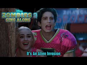 ZOMBIES 3: Sing Along | Alien Invasion | Momento Musical | Disney Channel